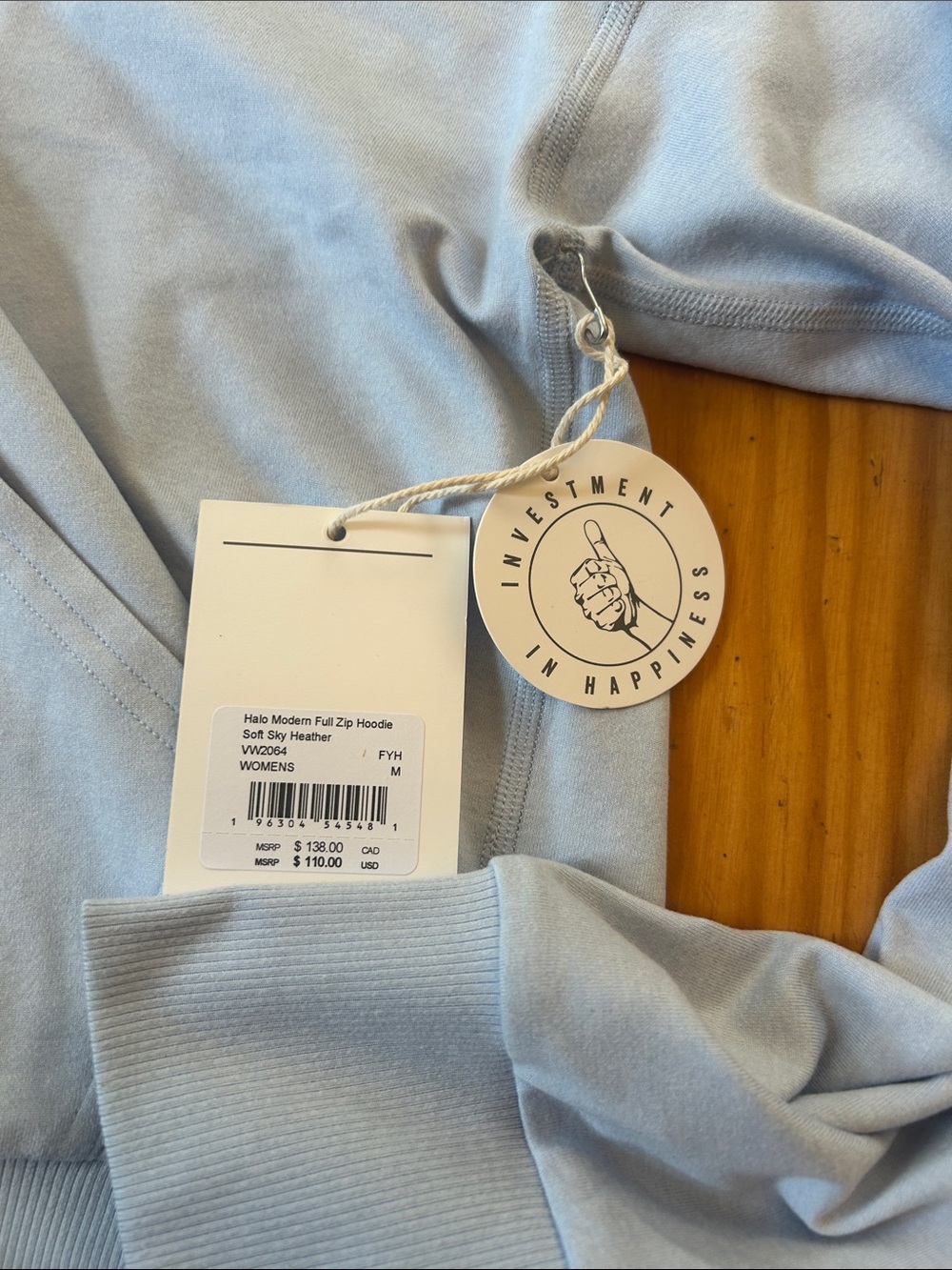 Vuori Halo Modern Full Zip Hoodie - Picture 3 of 6